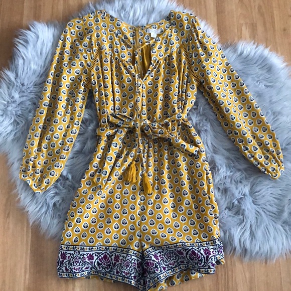 J.Crew Point Sur Summer Paisley Romper - Picture 3 of 12